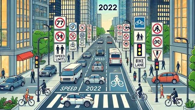 Изменения в ПДД в 2022 году