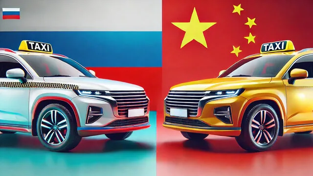 Таксопарки перейдут на автомобили из России и Китая