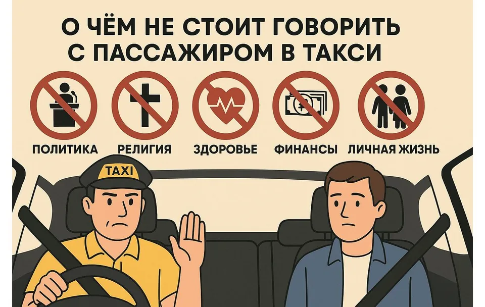 О чём не стоит разговаривать с пассажирами.