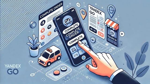 Как правильно завершить заказ в Яндекс Go