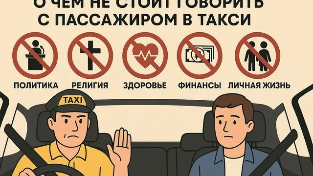О чём не стоит разговаривать с пассажирами.