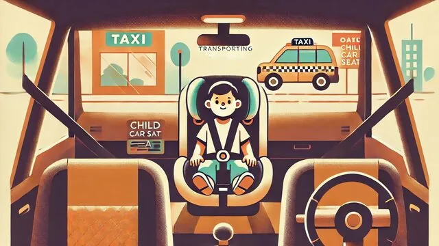 Перевозка детей в такси