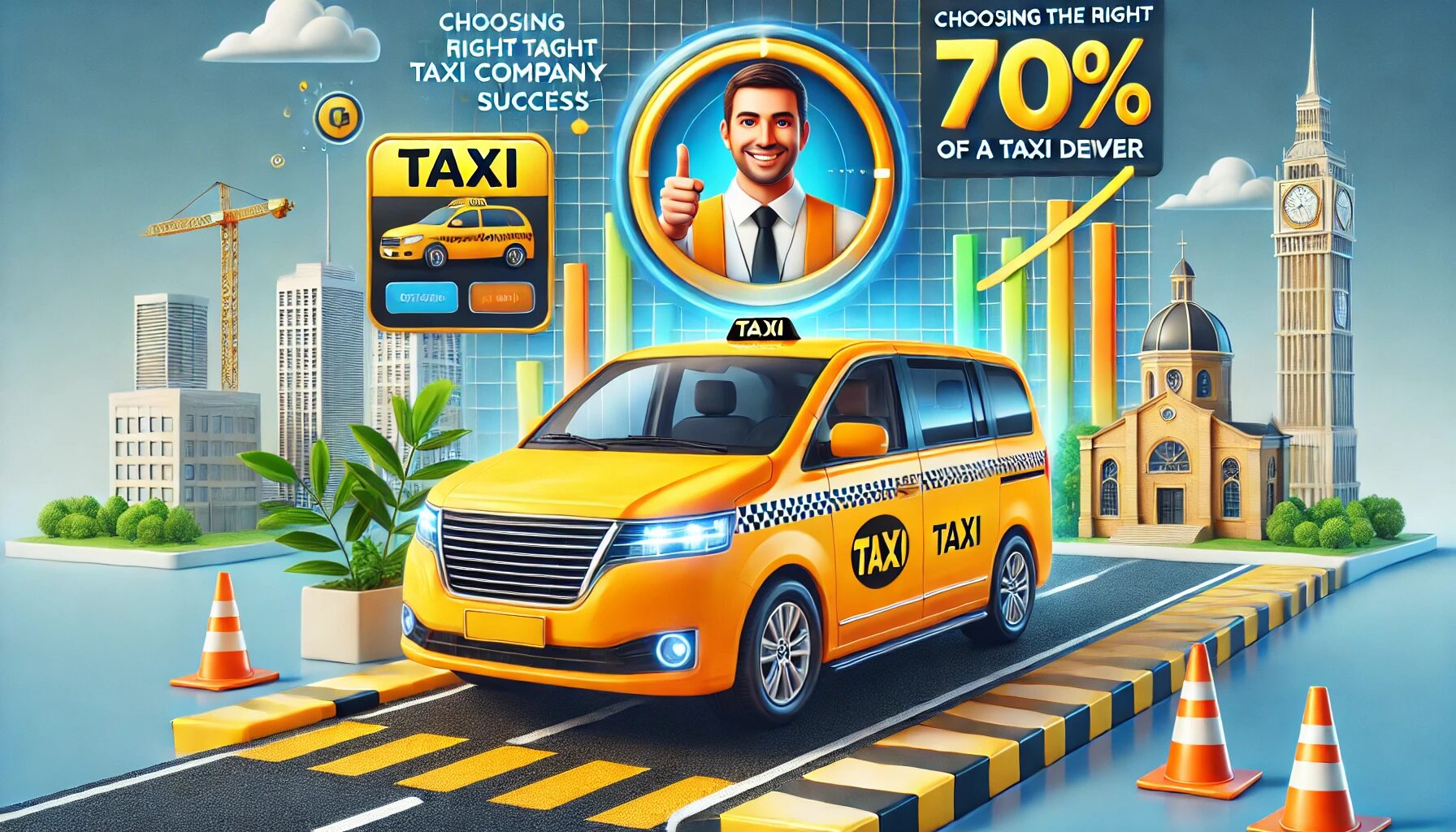 Удачный выбор таксопарка — это 70% успеха водителя такси!