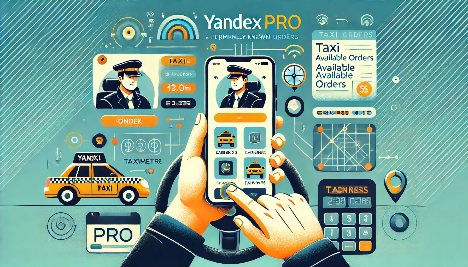 Сервис Яндекс Про (Таксометр) для водителей