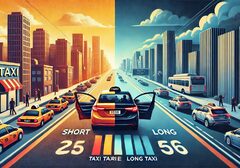 Какие поездки в такси более выгодны: короткие или длинные?
