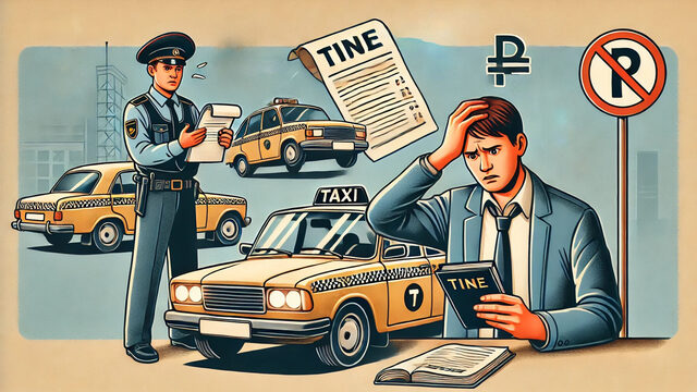 Штрафы для таксистов в 2022 году